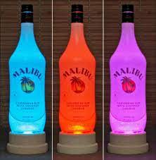 The malibu mixed drink is perfect for a little kick back and cool down time. Malibu Coconut Caribbean Rum From Bodaciousbottlesbonanza On Wanelo Caribbean Rum Color Changing Lamp Malibu Coconut