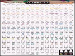 Prismacolor Pencils 150 Color Chart Bedowntowndaytona Com
