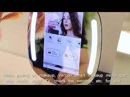 smart makeup mirrors the high tech