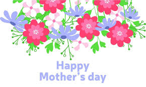 happy mother s day banner with flowers