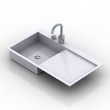 sink 3d model (*.gsm+*.3ds) for