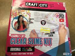 Watch karina's new reality show, going garcia: Craft City Diy Clear Slime Kit Karina Garcia D3 Surplus Outlet