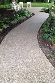 Exposed Aggregate Concrete Patio Shelby