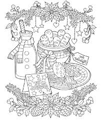 Color in this picture of santa eating cookies and milk and others with our library of online coloring pages. Printable Christmas Coloring Pages For All Ages 101 Coloring