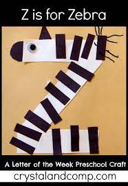 z is for zebra pre craft