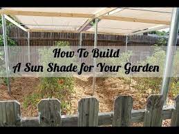 Sun Shade Cover For Vegetable Gardens
