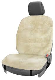 Universal Sheepskin Car Seat Covers Tan