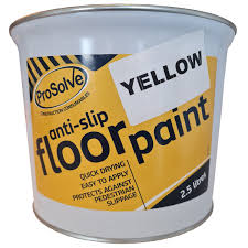 anti slip floor paint 2 5l yellow