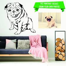 63 X 63 Custom Wall Decal Of Your Pet