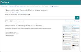 Find Theses and Dissertations   University of Idaho Library