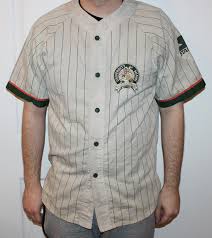 Subito a casa e in tutta sicurezza con ebay! Vintage Starter Miami Hurricane Baseball Jersey Size L Roots