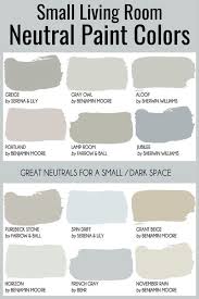 neutral living room paint color