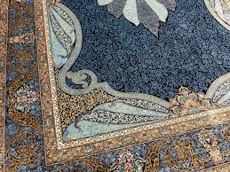 silk blue carpet istanbul carpet