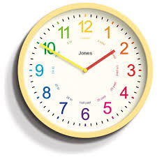 Jones Clocks Kids Ogue Wall Clock
