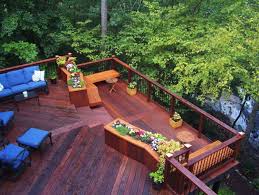 ideas for creating an outdoor deck