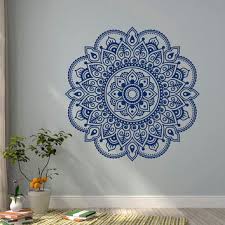 mandala wall art boho printable bedroom