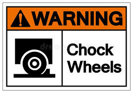 Wheel Chock Stock Illustrations 36 Wheel Chock Stock