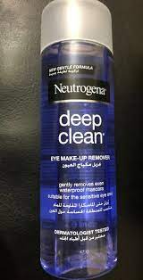 3x neutrogena deep clean eye makeup
