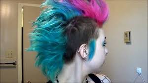 Get the new feel with a messy and clumsy. How To Deathhawk Tutorial Deathhawk Punk Hair Hair Styles
