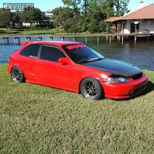 1996 honda civic with 15x8 f1r f03 and