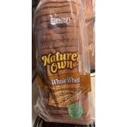 nature s own bread 100 whole wheat