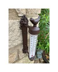 Cast Iron Garden Thermometer