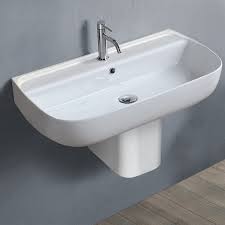Semi Pedestal Sink Thebath