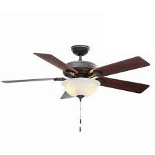 Find harbor breeze ceiling fans at lowe's today. Hunter Pro S Best Five Minute 52 In Indoor New Bronze Ceiling Fan With Light Kit 53250 The Home Depot