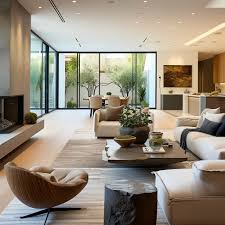 contemporary house living room design