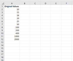 whole column by a percene in excel