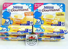 Mỹ Ý Shop - 🍮🍮 VÁNG SỮA NESTLE - hàng xách tay Pháp đã về chuyến hàng đầu  năm🍮🍮🍮 🌿 Váng sữa Nestle vỉ 6 hộp x 60gr tăng cường lợi khuẩn,