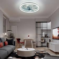 low profile flush mount ceiling fan