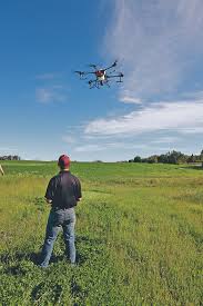 drone spraying research promising the