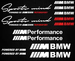 bmw sports mind vinyl m performance