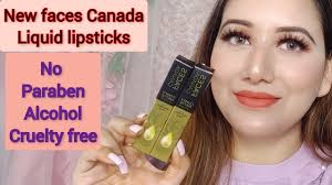 faces canada liquid lipsticks review