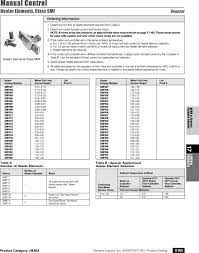 overload relay heater tables pdf free