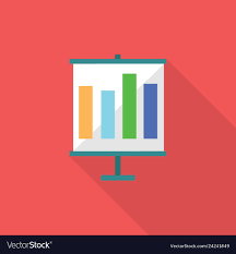 Column Chart Icon Set Of Great Flat Icons With