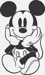 Mickey Mouse Black And White png images