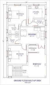 Stair Plan 2bhk House Plan