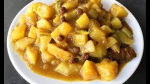 raw papaya curry kacha peper dalna
