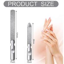 double sided metal nail files