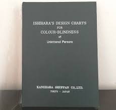 1976 Japan Ishiharas Design Charts For Colour Blindness Of
