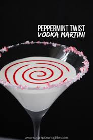 peppermint martini sugar e and