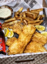 beer battered fish and chips