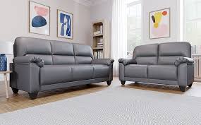 kenton small grey 3 2 seater sofa set