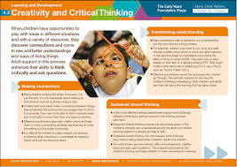 critical thinking foundation stage
