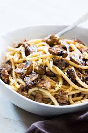mushroom spaghetti aglio olio recipe
