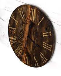 Reclaimed Barn Wood Wall Clock