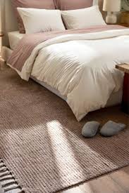 area rug in a bedroom