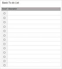 to do list template free templates